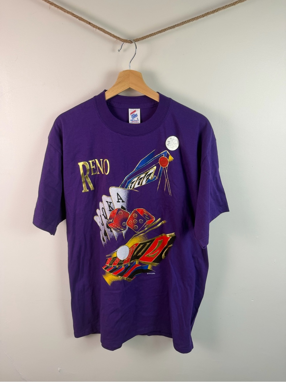 [Vintage] Reno Graphic Crewneck T-Shirt